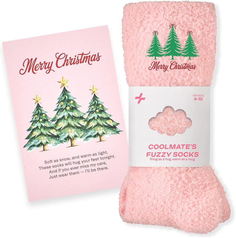 CoolMate Store GLOBAL Fuzzy Socks for Women Valetines Gift Box, Cozy, Soft, Stocking Stuffers, Comfy Cloud-Like Socks for Spa,Home - Image 1